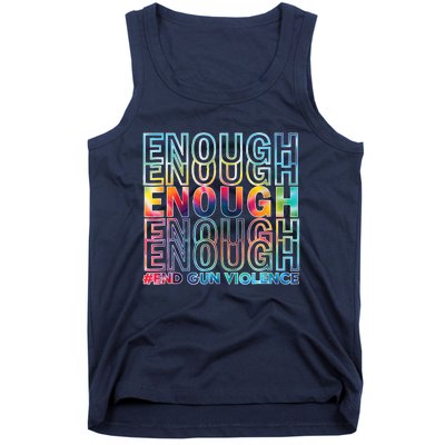 Enough End Gun Violence Awareness Day Wear Orange Tank Top