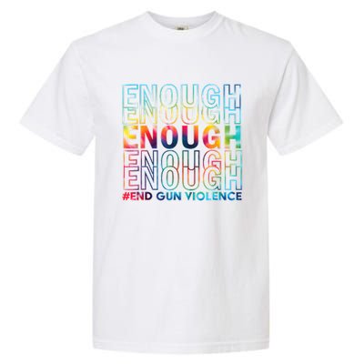 Enough End Gun Violence Awareness Day Wear Orange Garment-Dyed Heavyweight T-Shirt