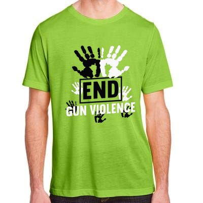 Enough End Gun Violence Awareness Day In June Wear Orange Adult ChromaSoft Performance T-Shirt