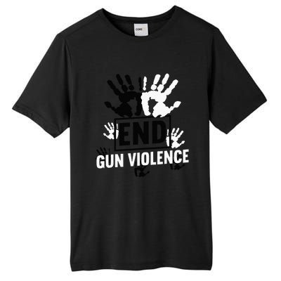 Enough End Gun Violence Awareness Day In June Wear Orange Tall Fusion ChromaSoft Performance T-Shirt