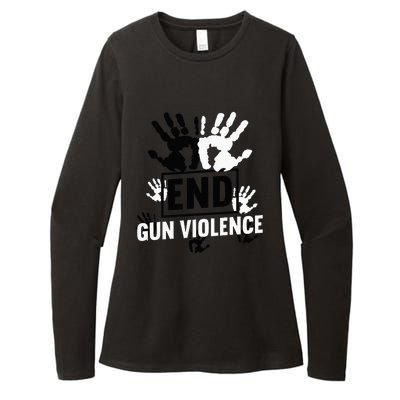 Enough End Gun Violence Awareness Day In June Wear Orange Womens CVC Long Sleeve Shirt