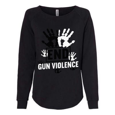 Enough End Gun Violence Awareness Day In June Wear Orange Womens California Wash Sweatshirt