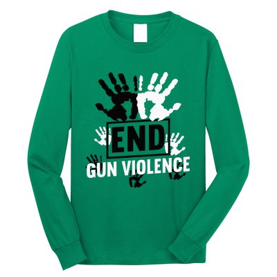 Enough End Gun Violence Awareness Day In June Wear Orange Long Sleeve Shirt