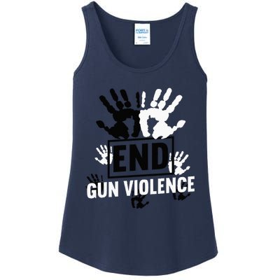 Enough End Gun Violence Awareness Day In June Wear Orange Ladies Essential Tank