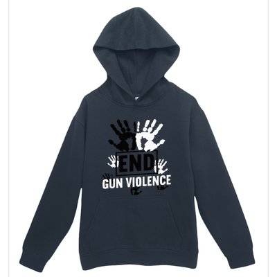 Enough End Gun Violence Awareness Day In June Wear Orange Urban Pullover Hoodie