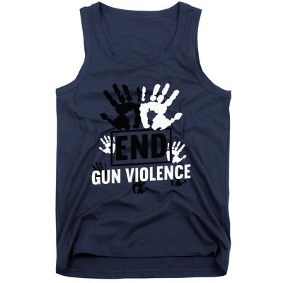 Enough End Gun Violence Awareness Day In June Wear Orange Tank Top