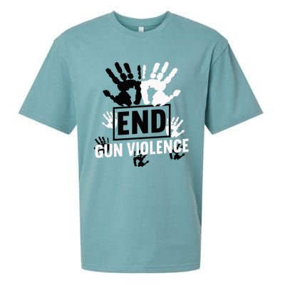 Enough End Gun Violence Awareness Day In June Wear Orange Sueded Cloud Jersey T-Shirt