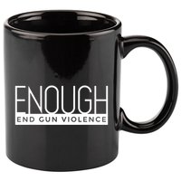 Enough End Gun Violence No Gun Awareness Day Wear Orange 11oz C Handle Ceramic Mug