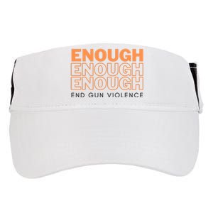 Enough End Gun Violence Adult Drive Performance Visor