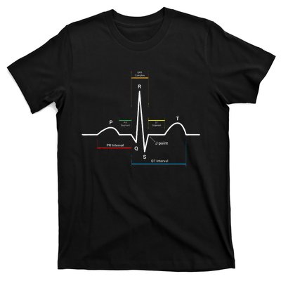 Ecg Ekg Heartbeat T-Shirt