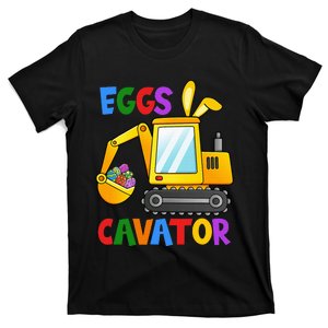 Eggscavator Egg Hunting Boy Excavator Easter T-Shirt