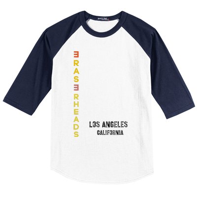 Eraserheads Eraser Heads Los Angeles Pinoy Baseball Sleeve Shirt