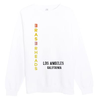 Eraserheads Eraser Heads Los Angeles Pinoy Premium Crewneck Sweatshirt