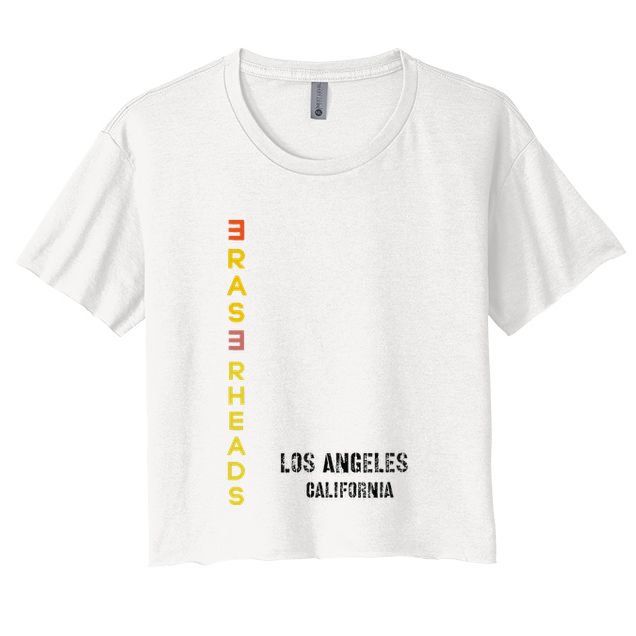 Eraserheads Eraser Heads Los Angeles Pinoy Crop Top