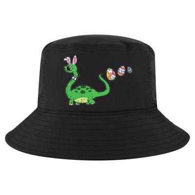 Easter Egg Hunting Brontosaurus Spring Cool Comfort Performance Bucket Hat