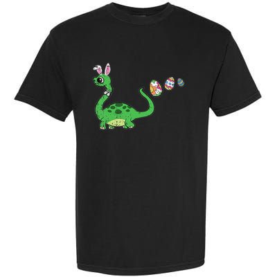 Easter Egg Hunting Brontosaurus Spring Garment-Dyed Heavyweight T-Shirt