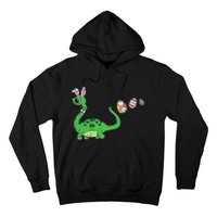 Easter Egg Hunting Brontosaurus Spring Hoodie