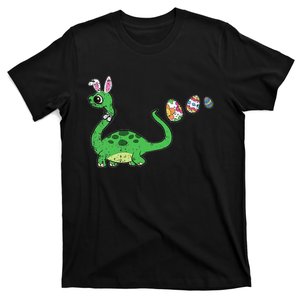 Easter Egg Hunting Brontosaurus Spring T-Shirt