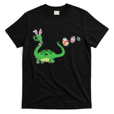 Easter Egg Hunting Brontosaurus Spring T-Shirt