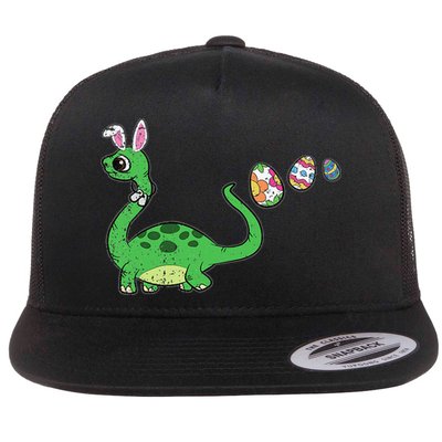 Easter Egg Hunting Brontosaurus Spring Flatbill Hat