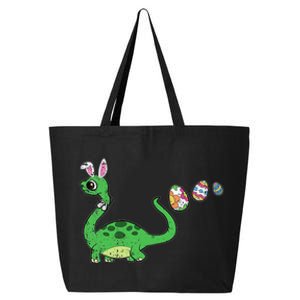 Easter Egg Hunting Brontosaurus Spring 25L Jumbo Tote