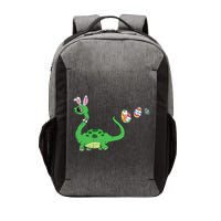 Easter Egg Hunting Brontosaurus Spring Vector Backpack