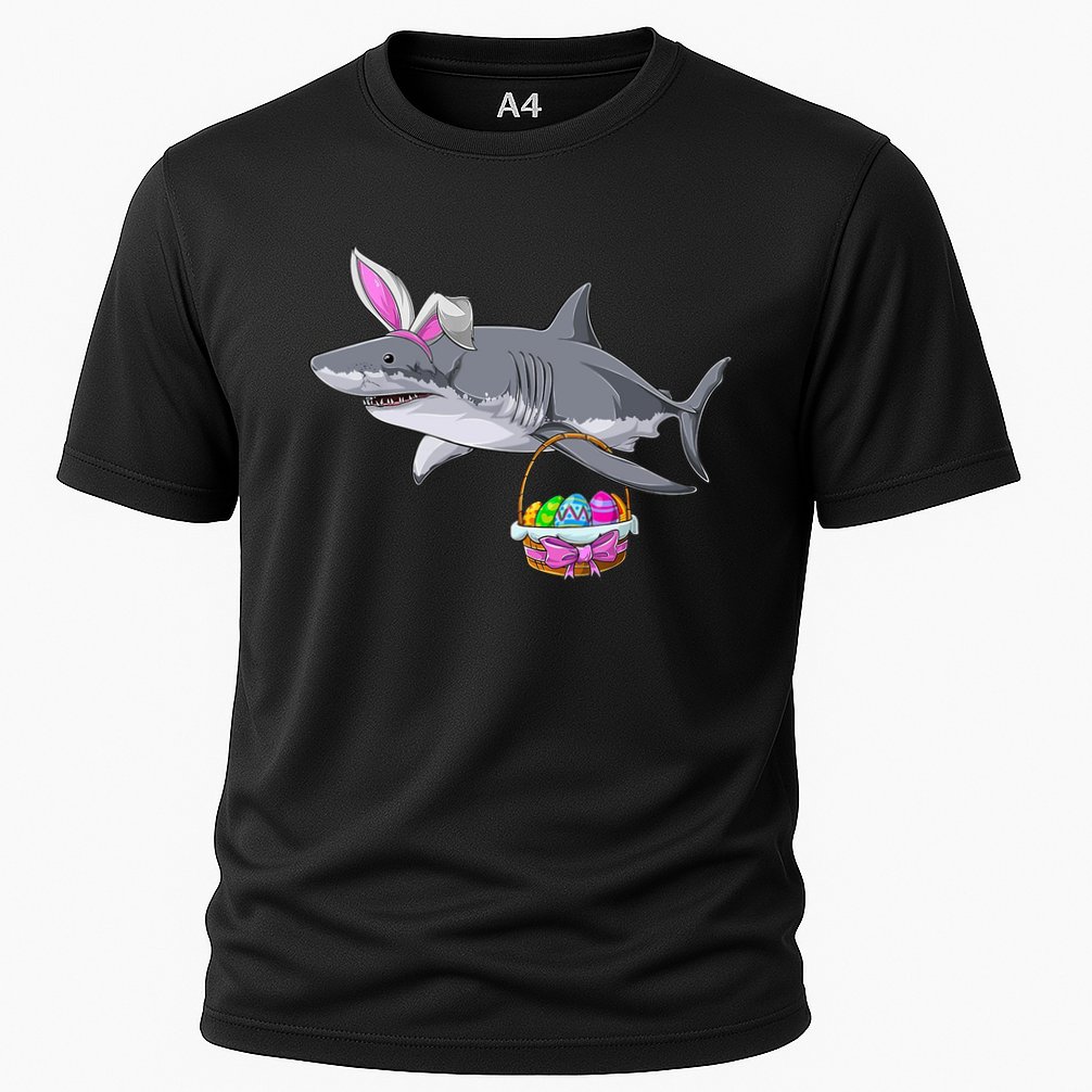 Easter Egg Hunt Shark Performance Shirt