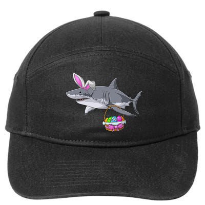 Easter Egg Hunt Shark 7-Panel Snapback Hat