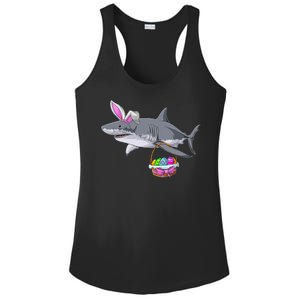 Easter Egg Hunt Shark Ladies PosiCharge Competitor Racerback Tank