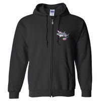 Easter Egg Hunt Shark Full Zip Hoodie