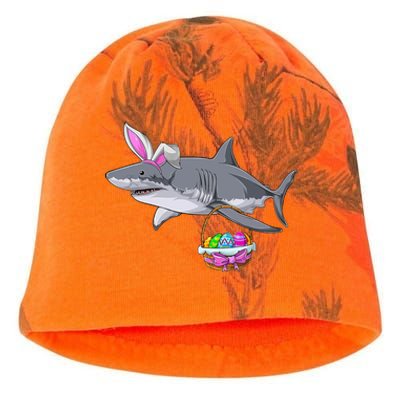 Easter Egg Hunt Shark Kati - Camo Knit Beanie