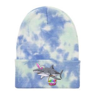 Easter Egg Hunt Shark Tie Dye 12in Knit Beanie