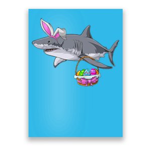 Easter Egg Hunt Shark Poster