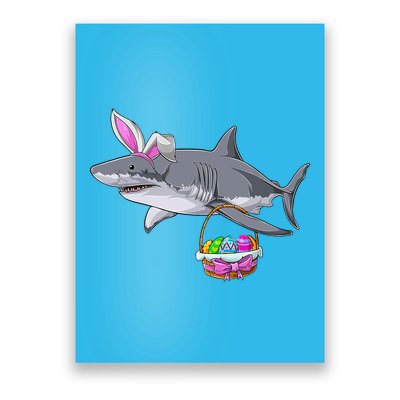 Easter Egg Hunt Shark Poster