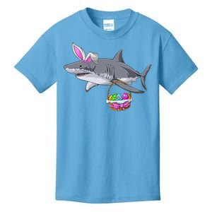 Easter Egg Hunt Shark Kids T-Shirt