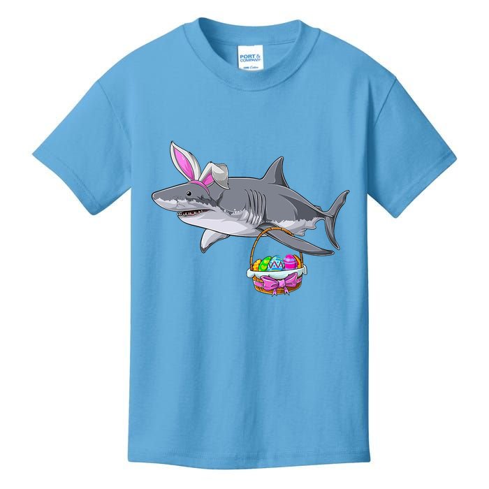 Easter Egg Hunt Shark Kids T-Shirt