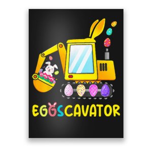 Easter Egg Hunt Funny EggsCavator Poster