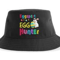 Eggspert Egg Hunter Cool Easter Bunny Hunting Eggs Sustainable Bucket Hat