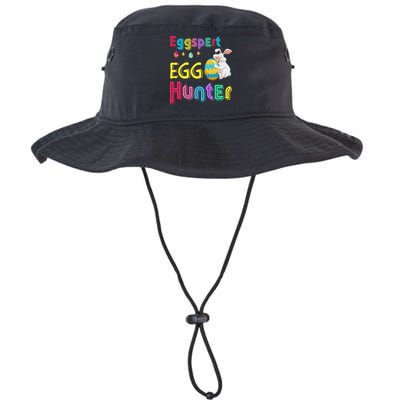 Eggspert Egg Hunter Cool Easter Bunny Hunting Eggs Bucket Hat
