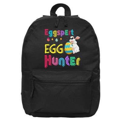 Eggspert Egg Hunter Cool Easter Bunny Hunting Eggs 16 in Basic Backpack