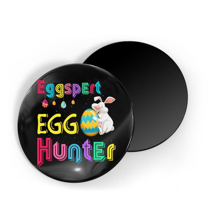 Eggspert Egg Hunter Cool Easter Bunny Hunting Eggs Magnet