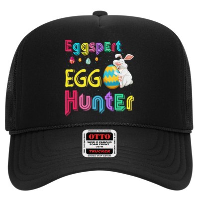 Eggspert Egg Hunter Cool Easter Bunny Hunting Eggs Trucker Hat