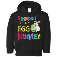 Eggspert Egg Hunter Cool Easter Bunny Hunting Eggs Toddler Hoodie