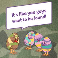 Easter Egg Hunt Funny Camo Eggs Want To Be Found Legacy Tie Dye Trucker Hat