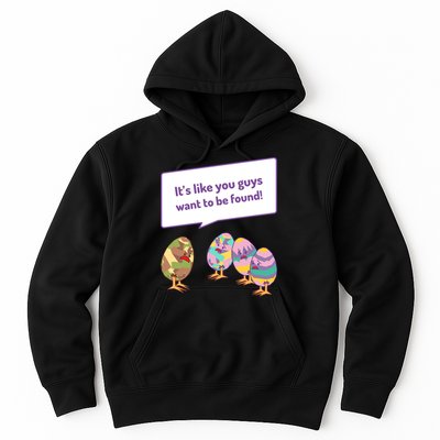 Easter Egg Hunt Funny Camo Eggs Want To Be Found Hoodie