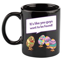 Easter Egg Hunt Funny Camo Eggs Want To Be Found 11oz C Handle Ceramic Mug