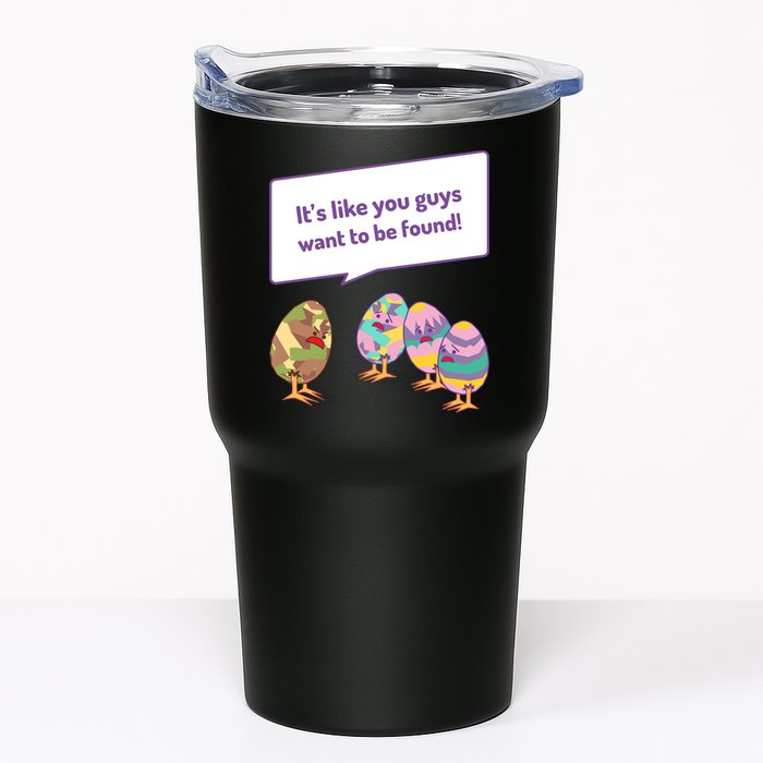 Easter Egg Hunt Funny Camo Eggs Want To Be Found Tumbler