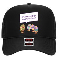 Easter Egg Hunt Funny Camo Eggs Want To Be Found Trucker Hat