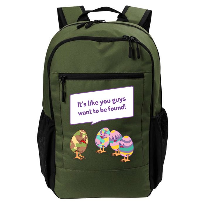 Easter Egg Hunt Funny Camo Eggs Want To Be Found Backpack