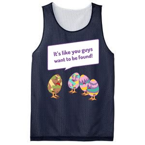 Easter Egg Hunt Funny Camo Eggs Want To Be Found Mesh Reversible Basketball Jersey Tank